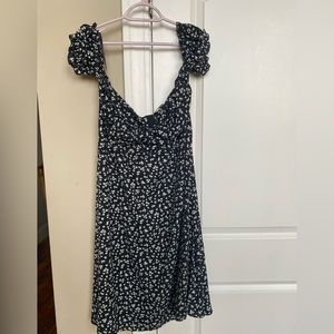 Black Floral Dress
